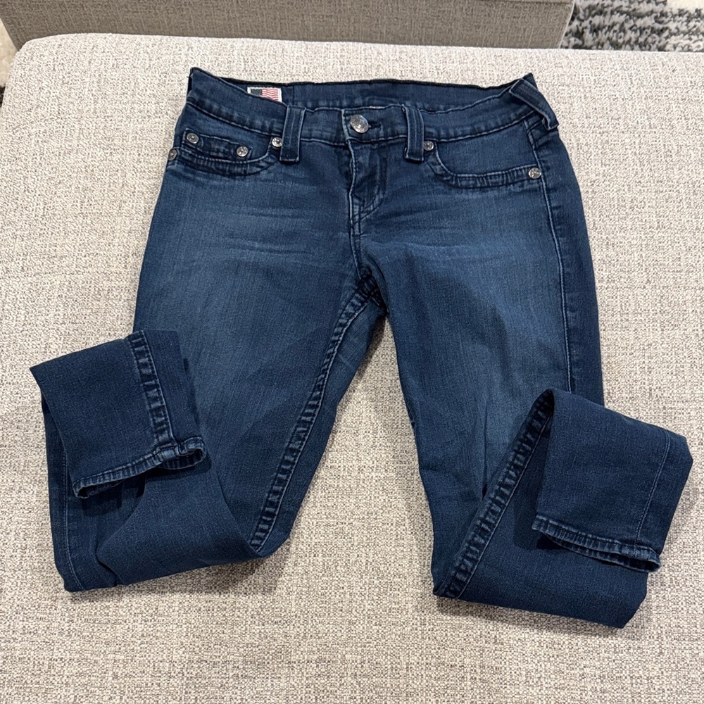 True Religion Women's Indigo Skinny Jeans